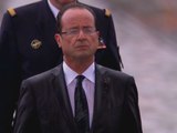 Hollande et la pluie: un demi mandat humide en 90 secondes