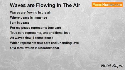 Rohit Sapra - Waves are Flowing in The Air
