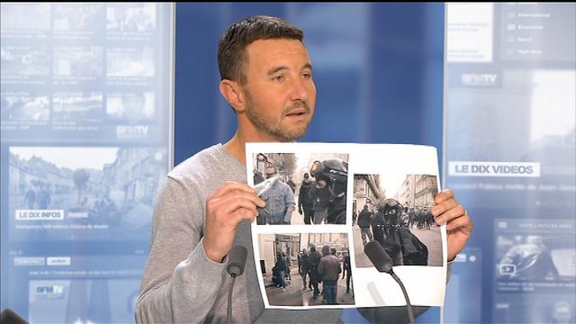 Besancenot: Ils ont des looks de casseurs mais ce sont des policiers encagoulés