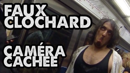 FAUX CLOCHARD EN CAMÉRA CACHÉE