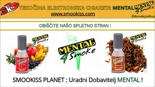 Tekočina Elektronska Cigareta Mental | www.smookiss.com