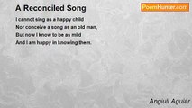 Angiuli Aguiar - A Reconciled Song