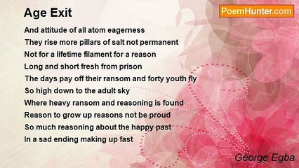 George Egba - Age Exit