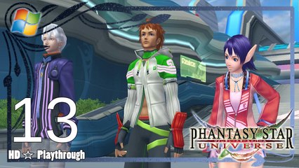 Phantasy Star Universe 【PC】 - Story Playthrough Pt.13 「Chapter 4： Rogues」