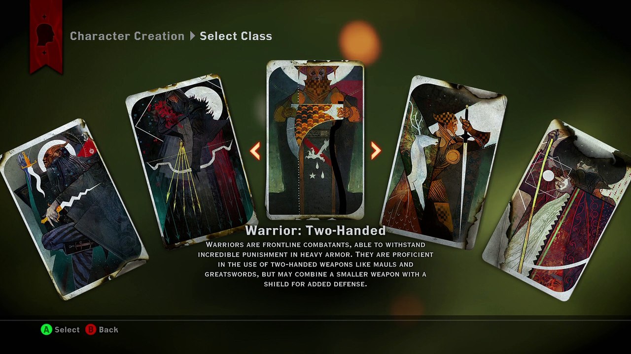 Dragon Age : inquisition - Création de personnage