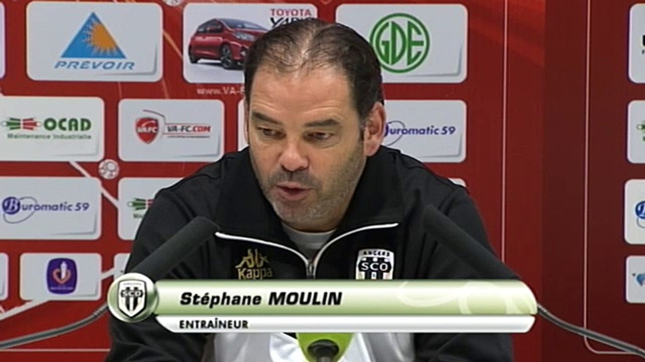 Conférence presse après match Valenciennes FC - Angers SCO