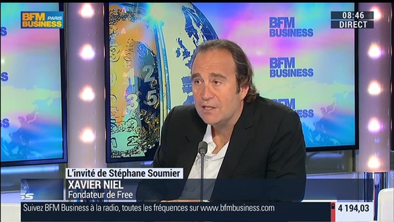 Télécommunication: "La consolidation du marché ne peut pas se passer sans nous!": Xavier Niel (4/4) - 04/11