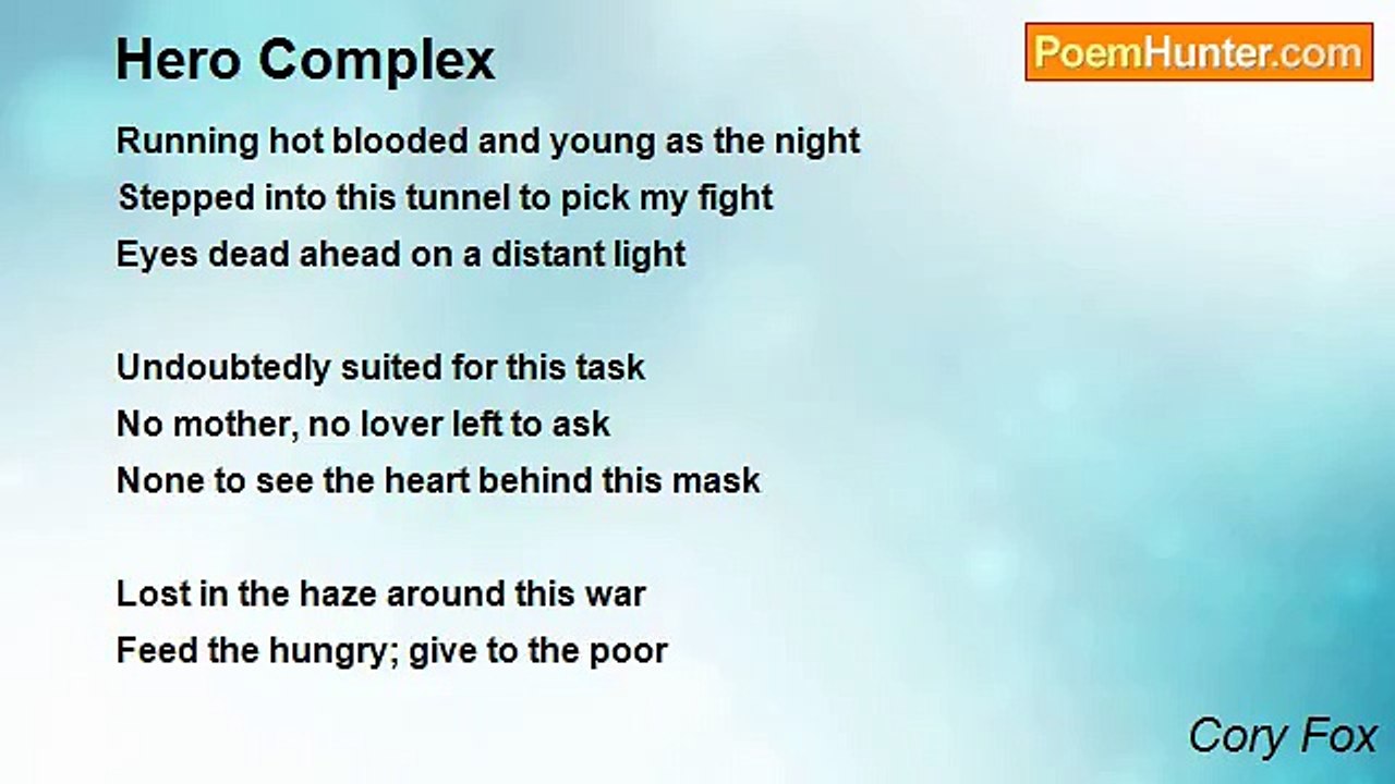 Cory Fox - Hero Complex