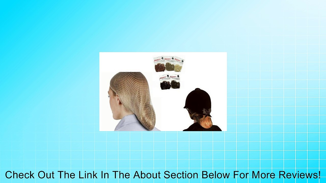 Horse Riding/Showing Hair Net (pack of 2) Choose Blonde, Light Brown, Light Brown, Dark Brown or Black Review