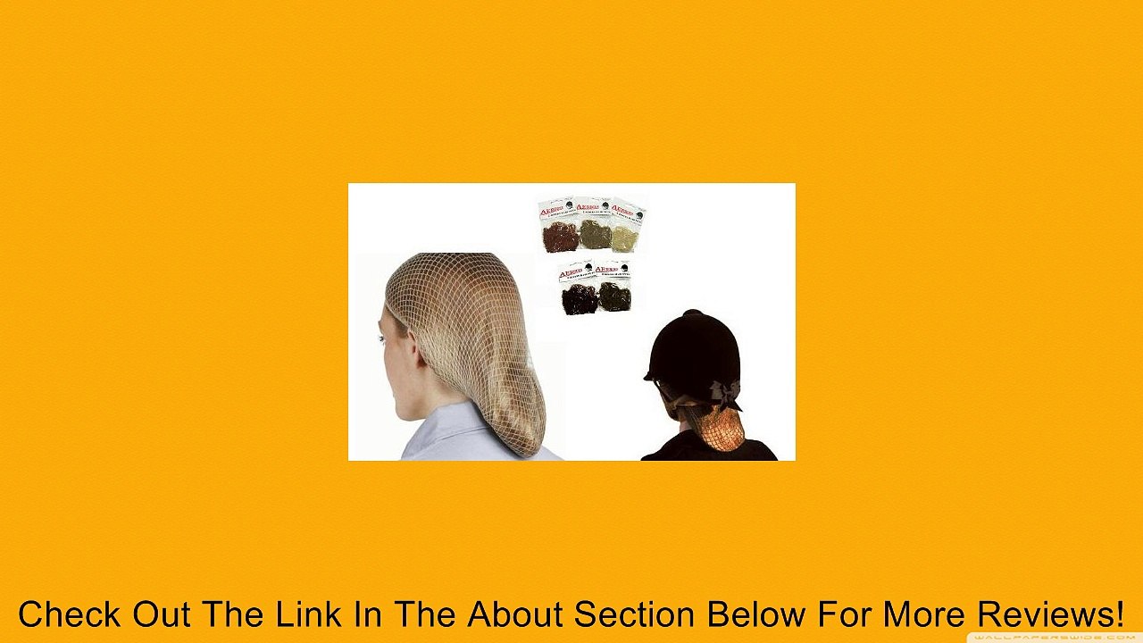 Heavy Duty Horse Riding/Showing Hair Net (pack of 2) Choose Blonde, Light Brown, Medium Brown, Dark Brown or Black Review