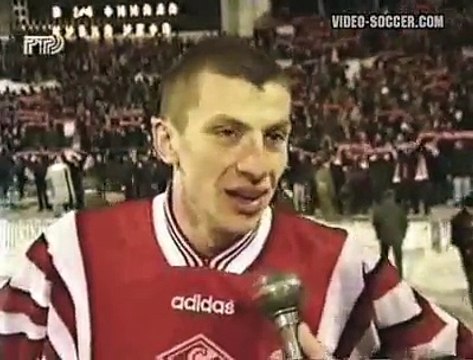 staroetv.su / Футбол без границ (РТР, декабрь 1997) Обзор матча Спартак - Карлсруэ