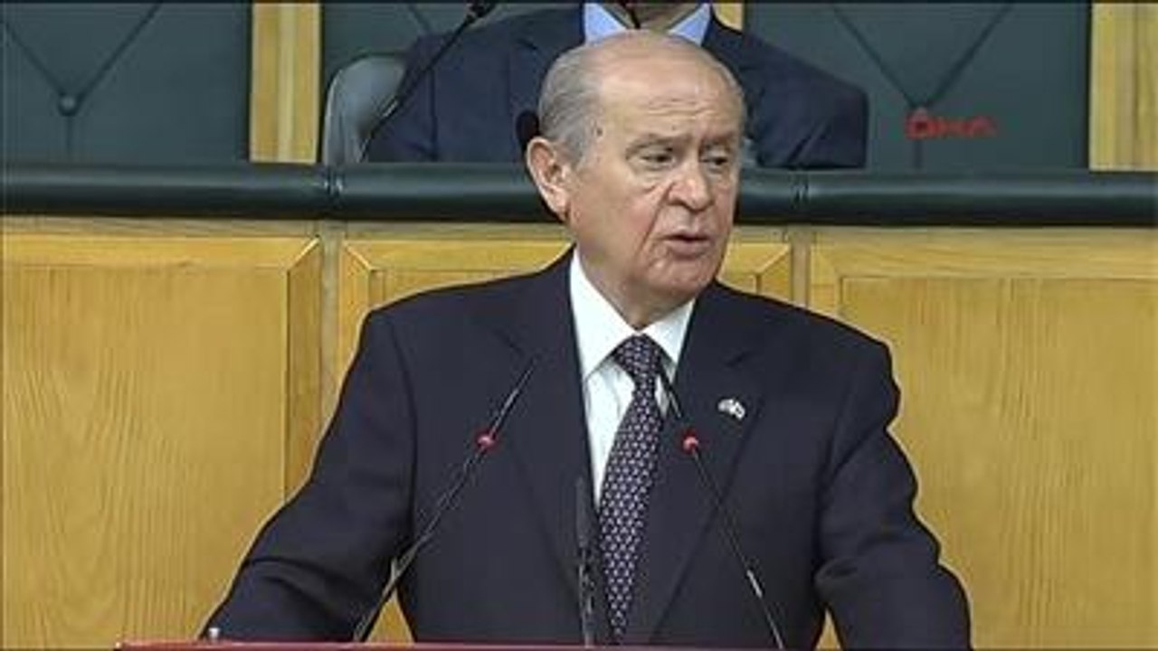 Bahçeli : Peşmergeye Alan ve Koridor Açmak Kesi...