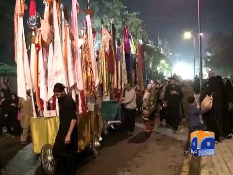 Imam Hussain's struggle teaches us to stand firm before dictator: PM-Geo Reports-04 Nov 2014