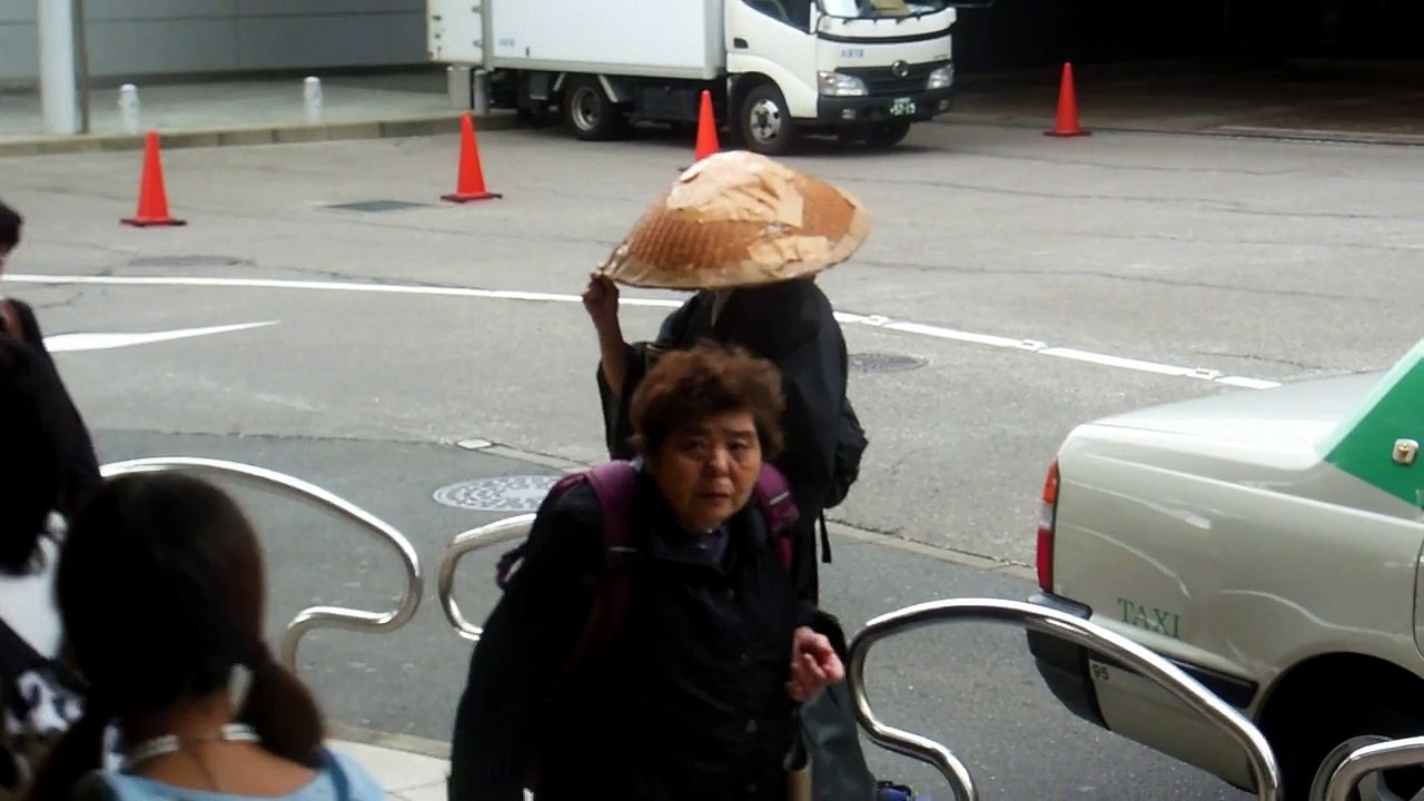 Monk in Big City in Japan!