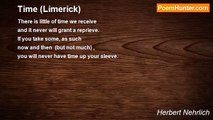 Herbert Nehrlich - Time (Limerick)