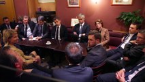 Les maires UMP échangent avec Nicolas Sarkozy à Paris