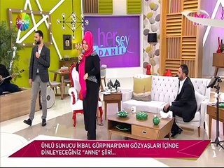 İkbal Gürpınar'dan 'Anne' şiiri