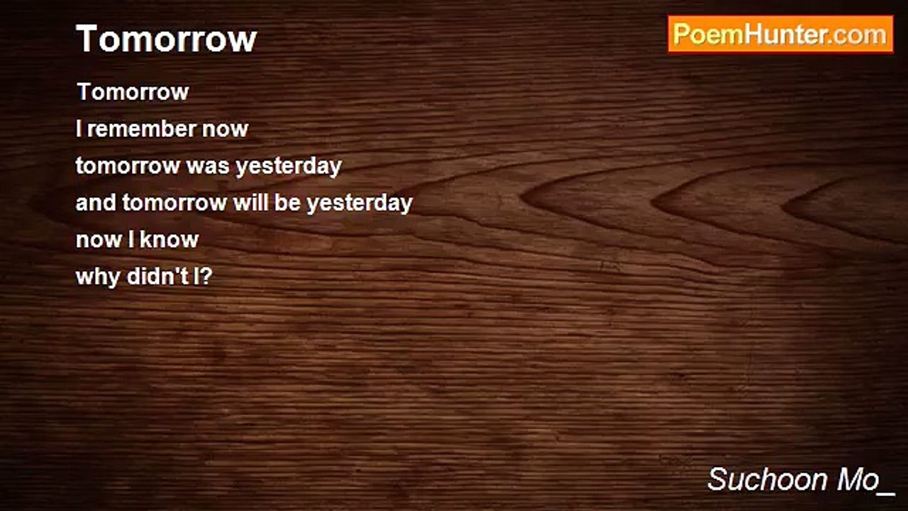 Suchoon Mo_ - Tomorrow