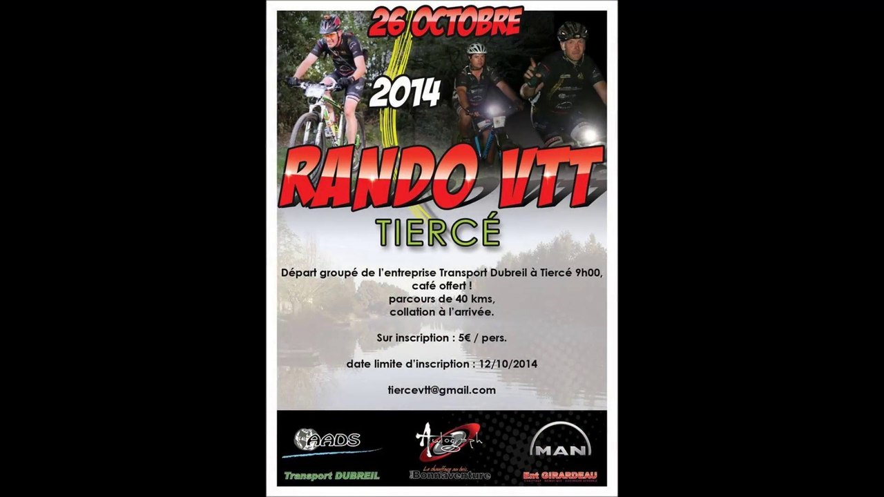 Rando TIERCE 26/10/2014 - VTT BRIOLLAY