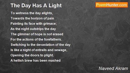 Naveed Akram - The Day Has A Light