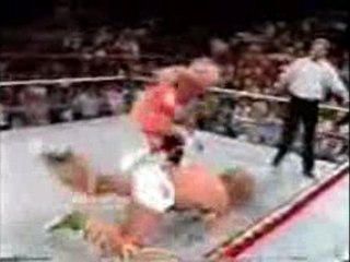 WWF - Ultimate Warrior vs Mr Perfect