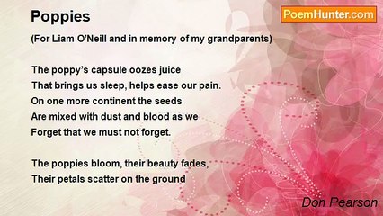 Don Pearson - Poppies