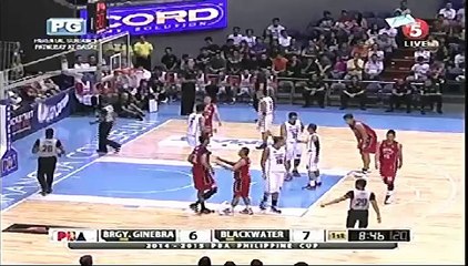 Brgy. Ginebra vs Blackwater [1st QUARTER] - November 4, 2014 (REPLAY)