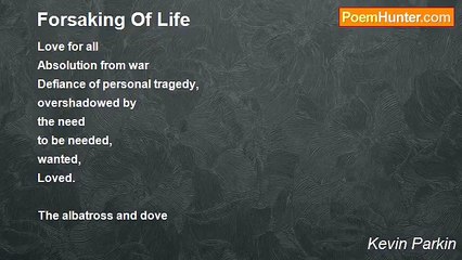 Kevin Parkin - Forsaking Of Life