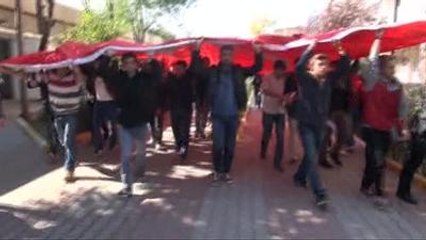 Marmara Üniversitesi'nde Öğrencilerden Protesto