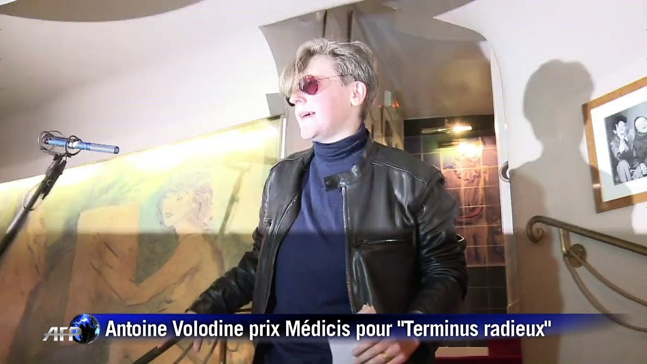 Antoine Volodine prix Médicis pour "Terminus radieux"