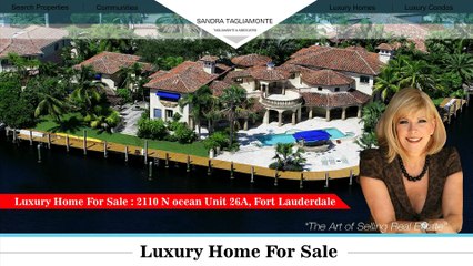 Condominium For Sale on the Ocean 2110 N ocean unit 26 A Fort Lauderdale