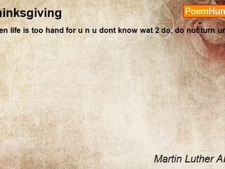 Martin Luther Aboagye - Thinksgiving