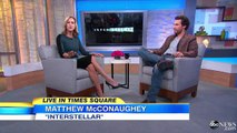 Matthew McConaughey Talks 'Interstellar'.