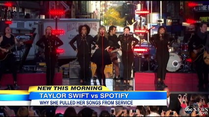 Taylor Swift Pulls Her Music Off Spotify.