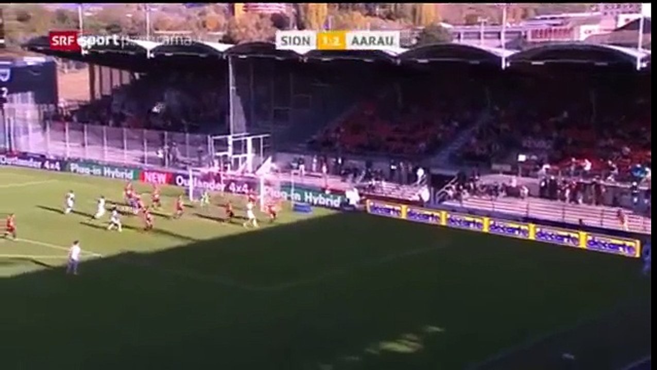 Sion  2-2 Aarau