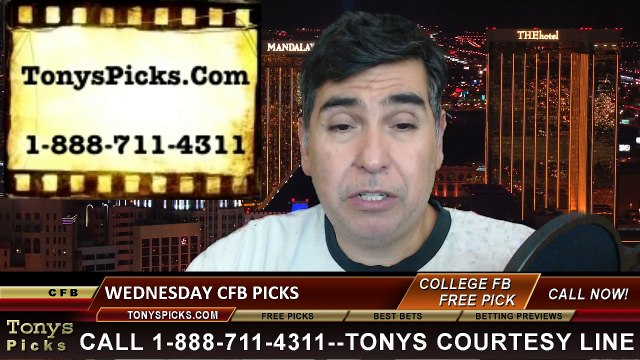 Wednesday Night College Football Free Picks Predictions Betting Odds Point Spread Preview 11-5-2014