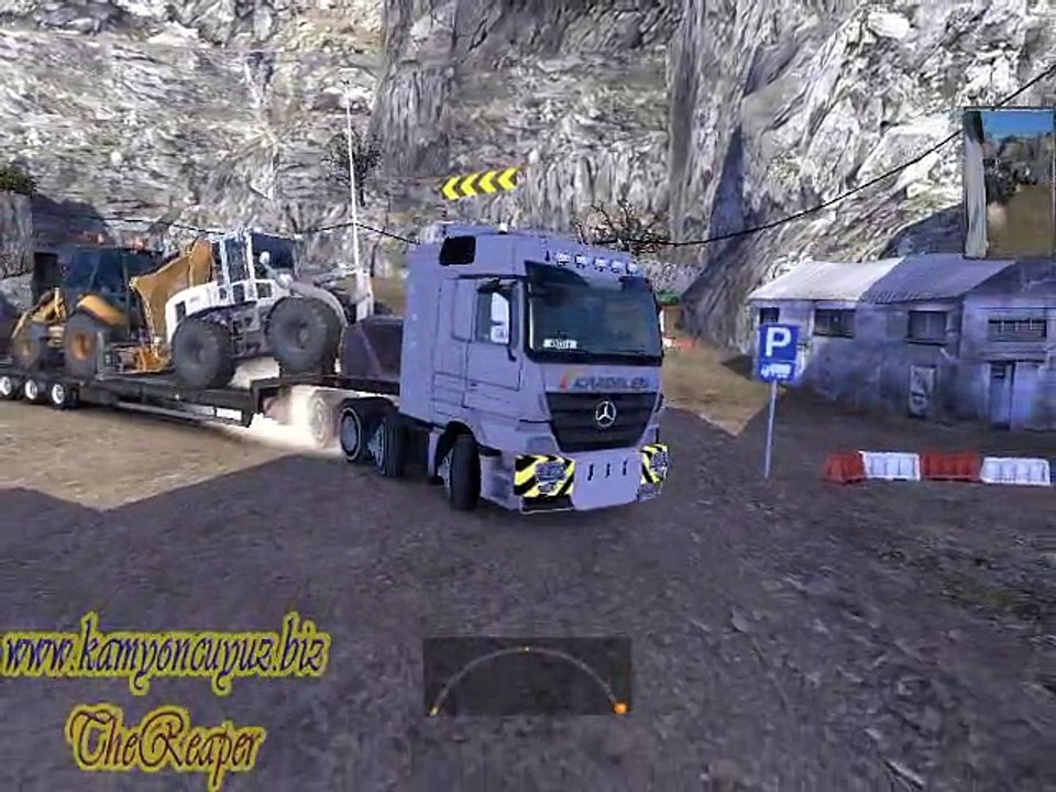 Mercedes  titan 75 ton deneme