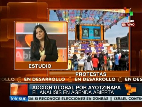 Universitarios de México refuerzan la Acción Global por Ayotzinapa