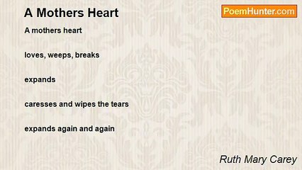 Ruth Mary Carey - A Mothers Heart