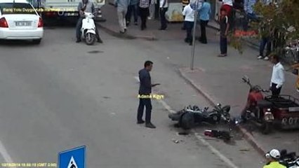 Adana Polisin Bıçaklı Saldırganla Sınavı