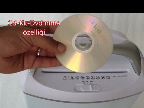 Safecut 50c Konfeti Kesim Evrak İmha Makinesi Tanıtım Videosu