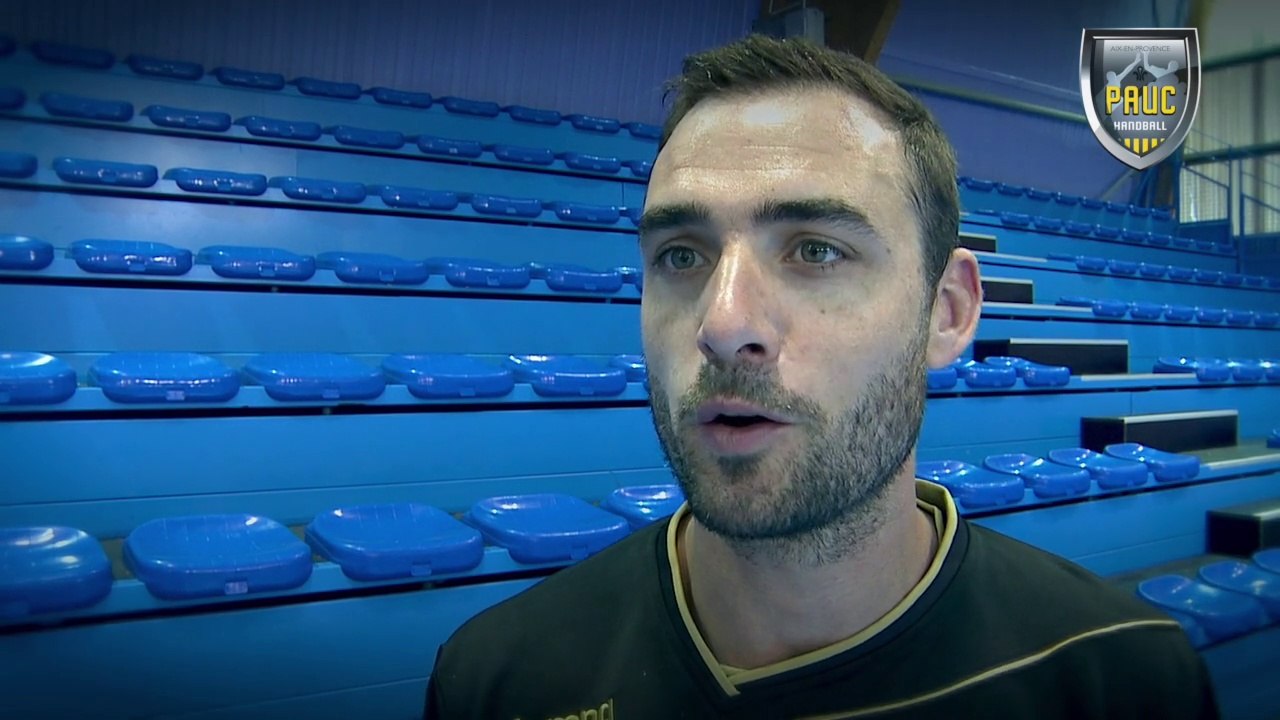Entretien avec Robin Cappelle avant PAUC Handball - Istres
