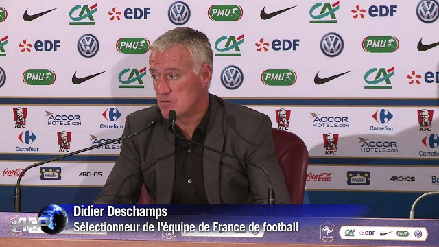 Football: Deschamps présente sa liste de joueurs