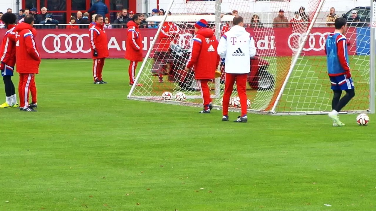 Spaßvogel Müller! Erst Kart, dann Schläfchen