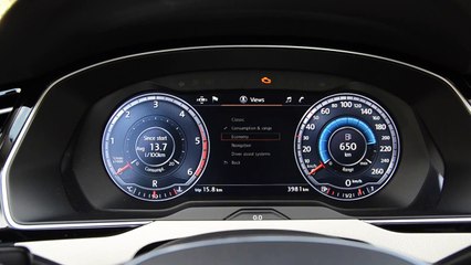 Volkswagen Passat 2015 - instrumentación digital - VW Digital Copkit