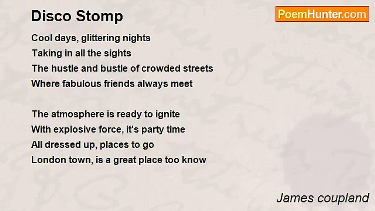 James coupland - Disco Stomp