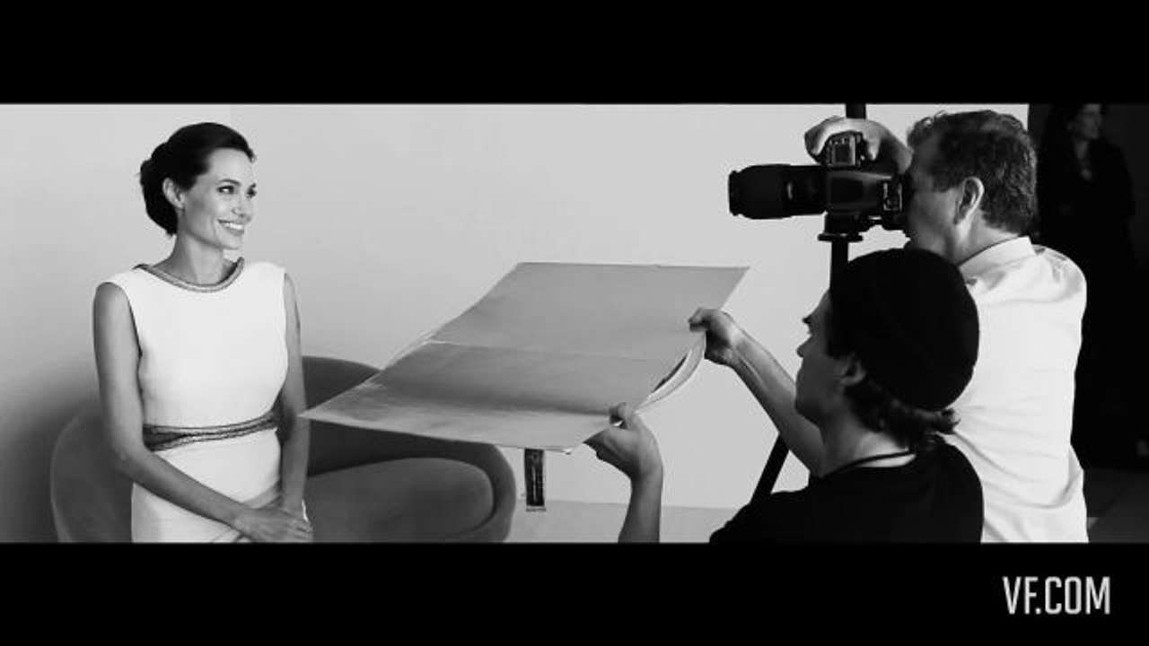 Cover Shoots - Behind the Scenes of Angelina Jolie’s Vanity Fair Cover Shoot
