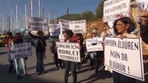 Bodrum Köpek Vahşeti Protesto Edildi