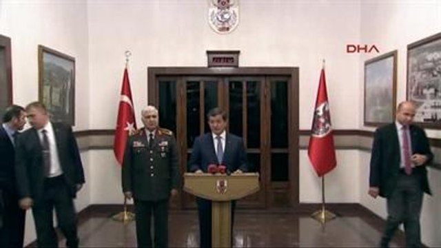 Başbakan Davutoğlu, Bilgilendirme Toplantısı Sonrası Açıklama Yaptı 1