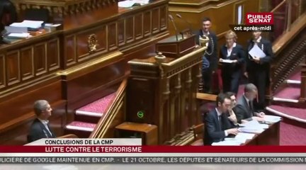 Conclusions de la CM sur le projet de loi lutte contre le terrorisme - En séance